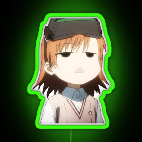 Mikoto Meme RGB Neon Sign