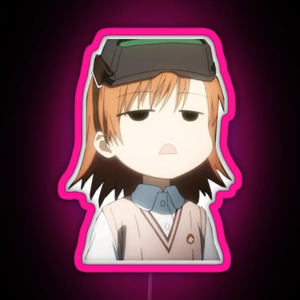 Mikoto Meme RGB Neon Sign