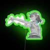mikoto-misaka-neon-sign-rgb-green