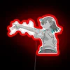 Mikoto Misaka 26 RGB Neon Sign Red
