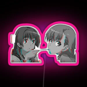 Mikoto Misaka 36 RGB Neon Sign