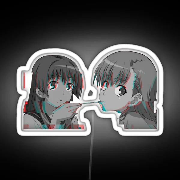 Mikoto Misaka 36 RGB Neon Sign