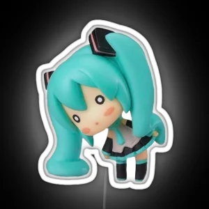 Miku Figure RGB Neon Sign