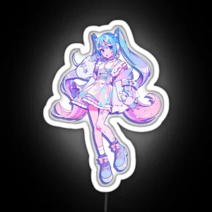 Miku RGB Neon Sign