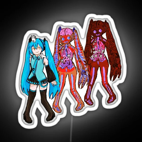Miku RGB Neon Sign