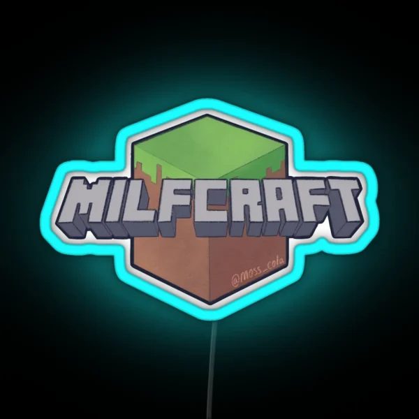 Milfcraft RGB Neon Sign