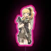 anime-girl-military-attire-neon-RGB-pink
