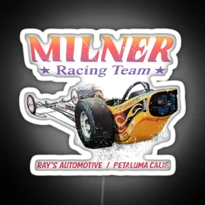 Milner Racing RGB Neon Sign