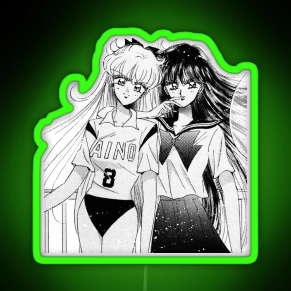 Minako Rei RGB Neon Sign