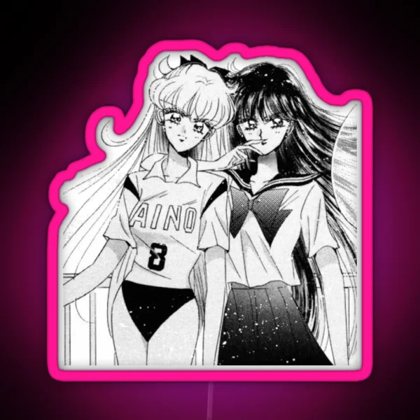Minako Rei RGB Neon Sign