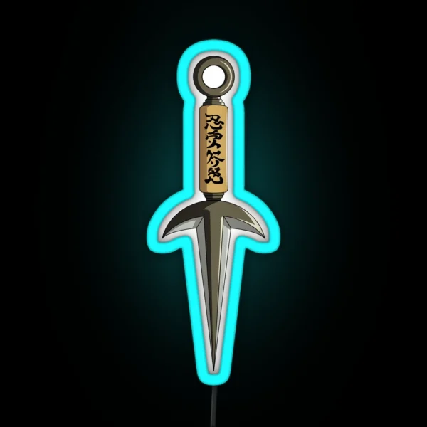 Minato Kunai RGB Neon Sign