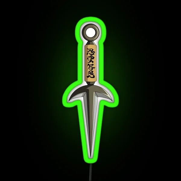 Minato Kunai RGB Neon Sign