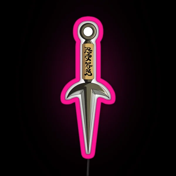 Minato Kunai RGB Neon Sign