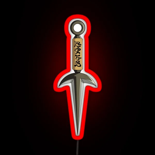 Minato Kunai RGB Neon Sign