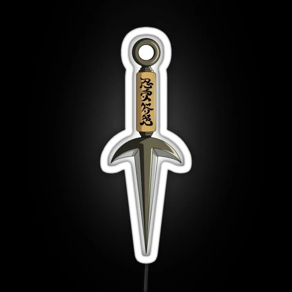 Minato Kunai RGB Neon Sign