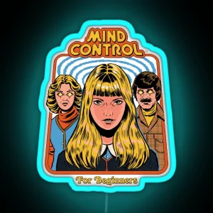 Mind Control For Beginners RGB Neon Sign