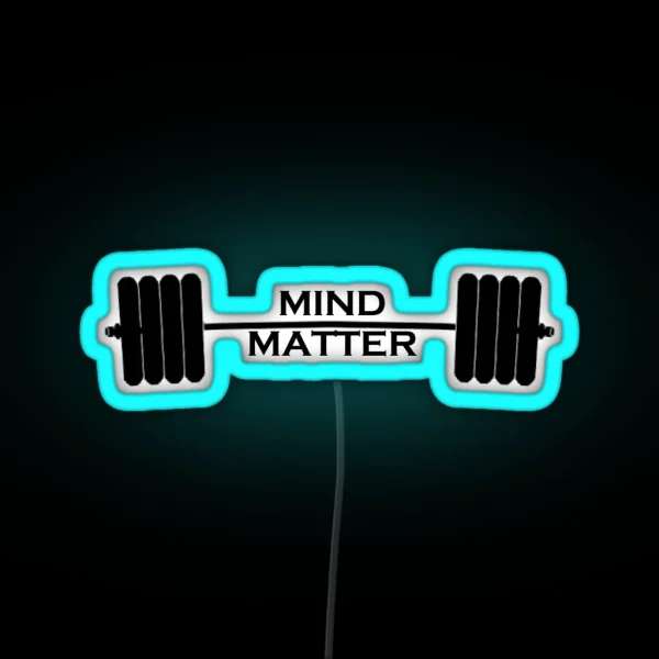 Mind Over Matter RGB Neon Sign