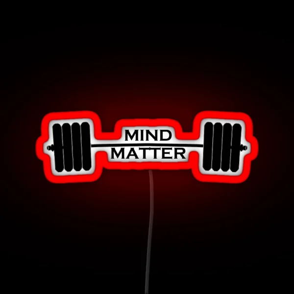 Mind Over Matter RGB Neon Sign