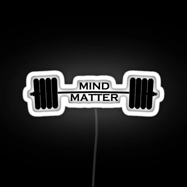 Mind Over Matter RGB Neon Sign