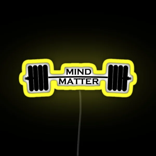 Mind Over Matter RGB Neon Sign