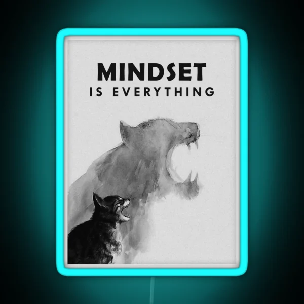 Mindset Is Everything RGB Neon Sign