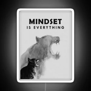 Mindset Is Everything RGB Neon Sign