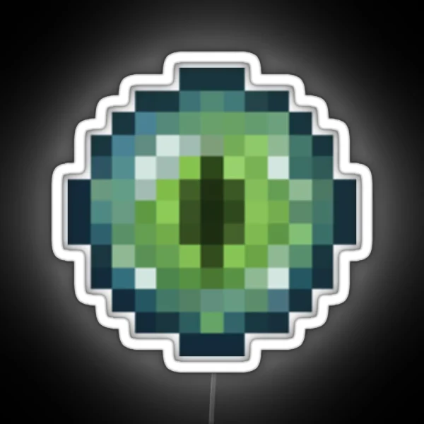 Minecraft Eye Of Ender RGB Neon Sign