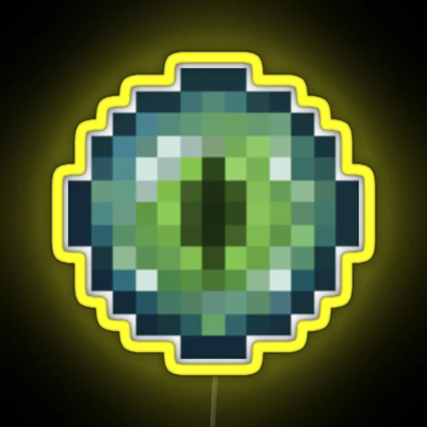 Minecraft Eye Of Ender RGB Neon Sign