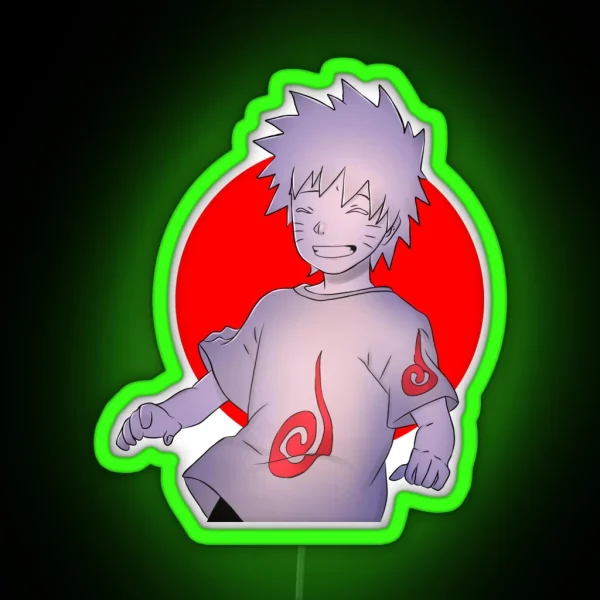 Mini Cute Naruto RGB Neon Sign