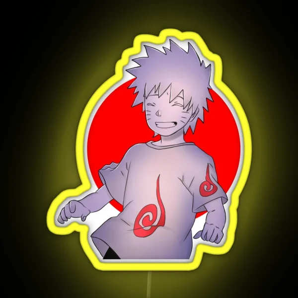 Mini Cute Naruto RGB Neon Sign