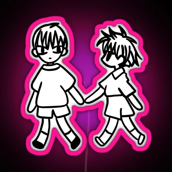 Mini Kyo And Haru RGB Neon Sign