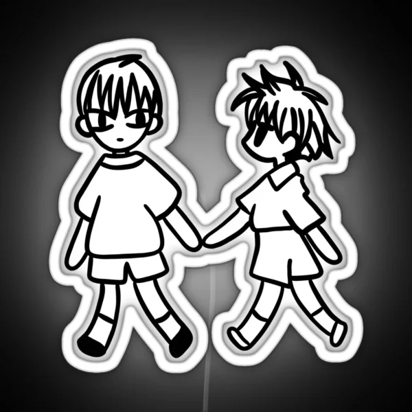 Mini Kyo And Haru RGB Neon Sign