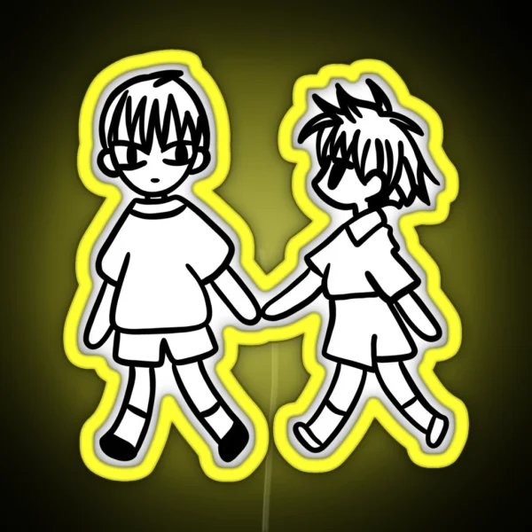 Mini Kyo And Haru RGB Neon Sign