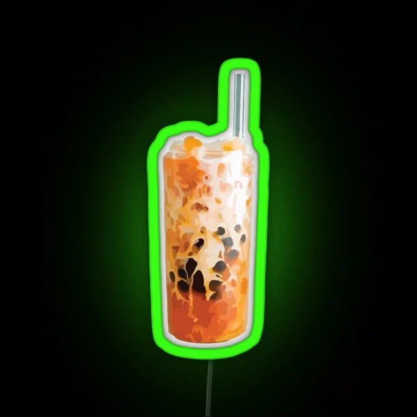 Mini Thai Tea RGB Neon Sign