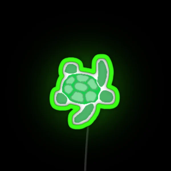 Mini Turtle RGB Neon Sign