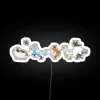 rgb neon sign featuring minion march from heavensward xiv - illuminated display