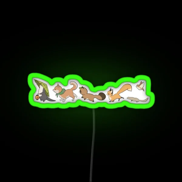 Minion March Stormblood XIV RGB Neon Sign