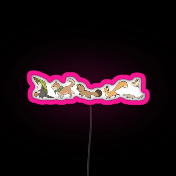 Minion March Stormblood XIV RGB Neon Sign