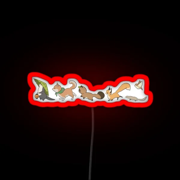 Minion March Stormblood XIV RGB Neon Sign