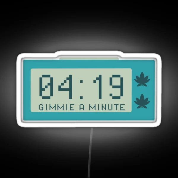 Minute RGB Neon Sign