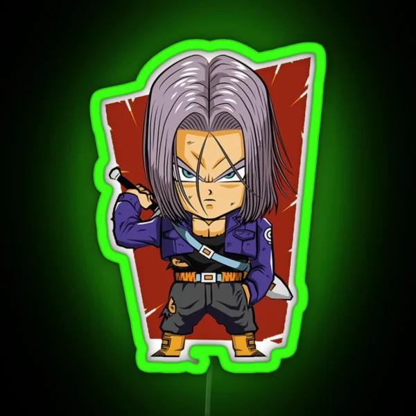 Mirai Trunks RGB Neon Sign