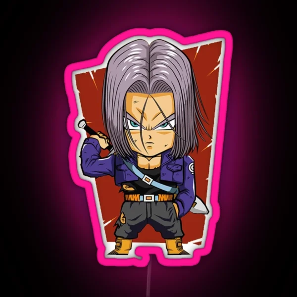 Mirai Trunks RGB Neon Sign