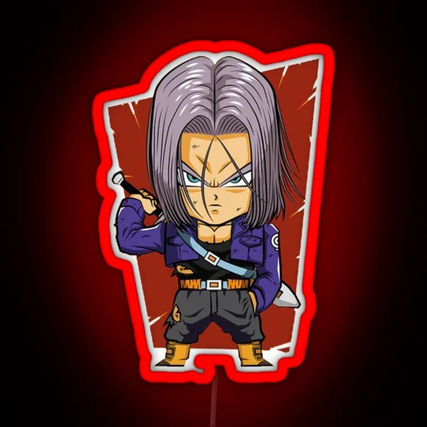 Mirai Trunks RGB Neon Sign