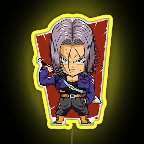 Mirai Trunks RGB Neon Sign