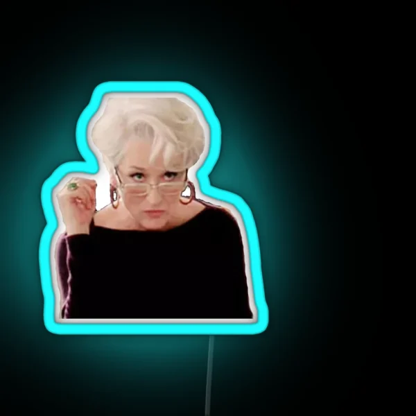 MIRANDA PRIESTLY RGB Neon Sign