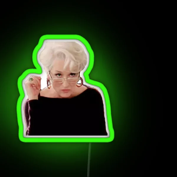 MIRANDA PRIESTLY RGB Neon Sign