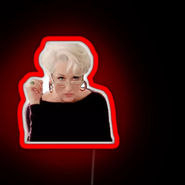 MIRANDA PRIESTLY RGB Neon Sign