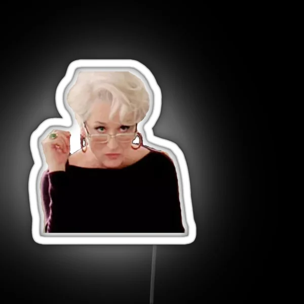 MIRANDA PRIESTLY RGB Neon Sign