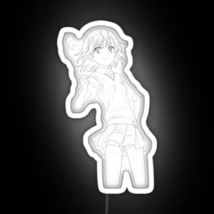 Misaka Mikoto Classic RGB Neon Sign