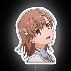 Misaka Mikoto Cute RGB Neon Sign